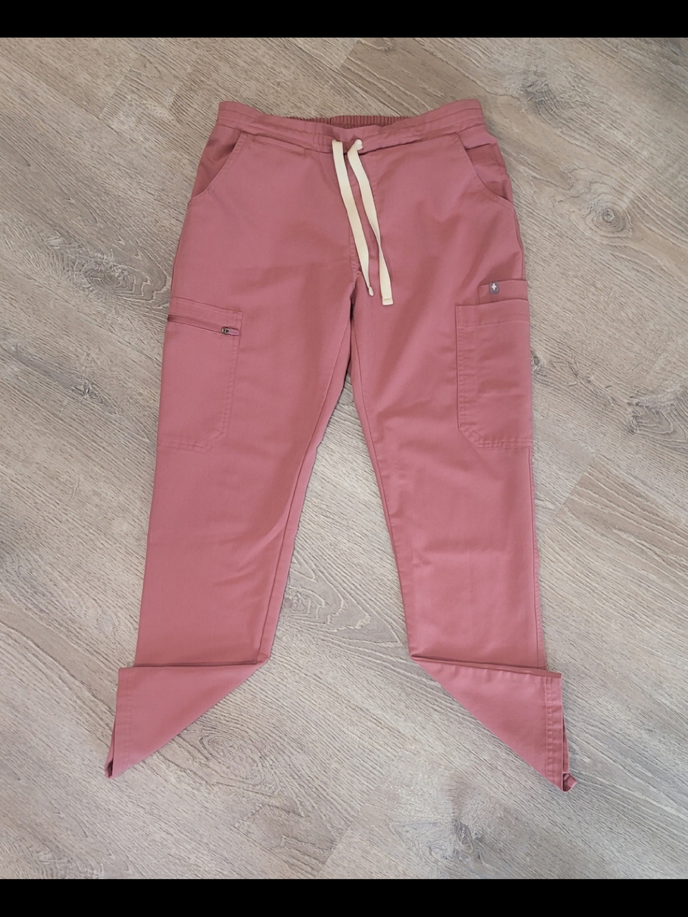 Figs Yola Skinny Scrub Pants Mauve XS/P